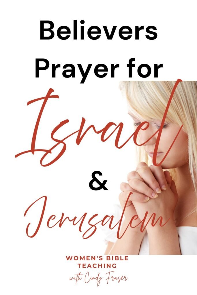 Pray for Jerusalem and pray for Israel.