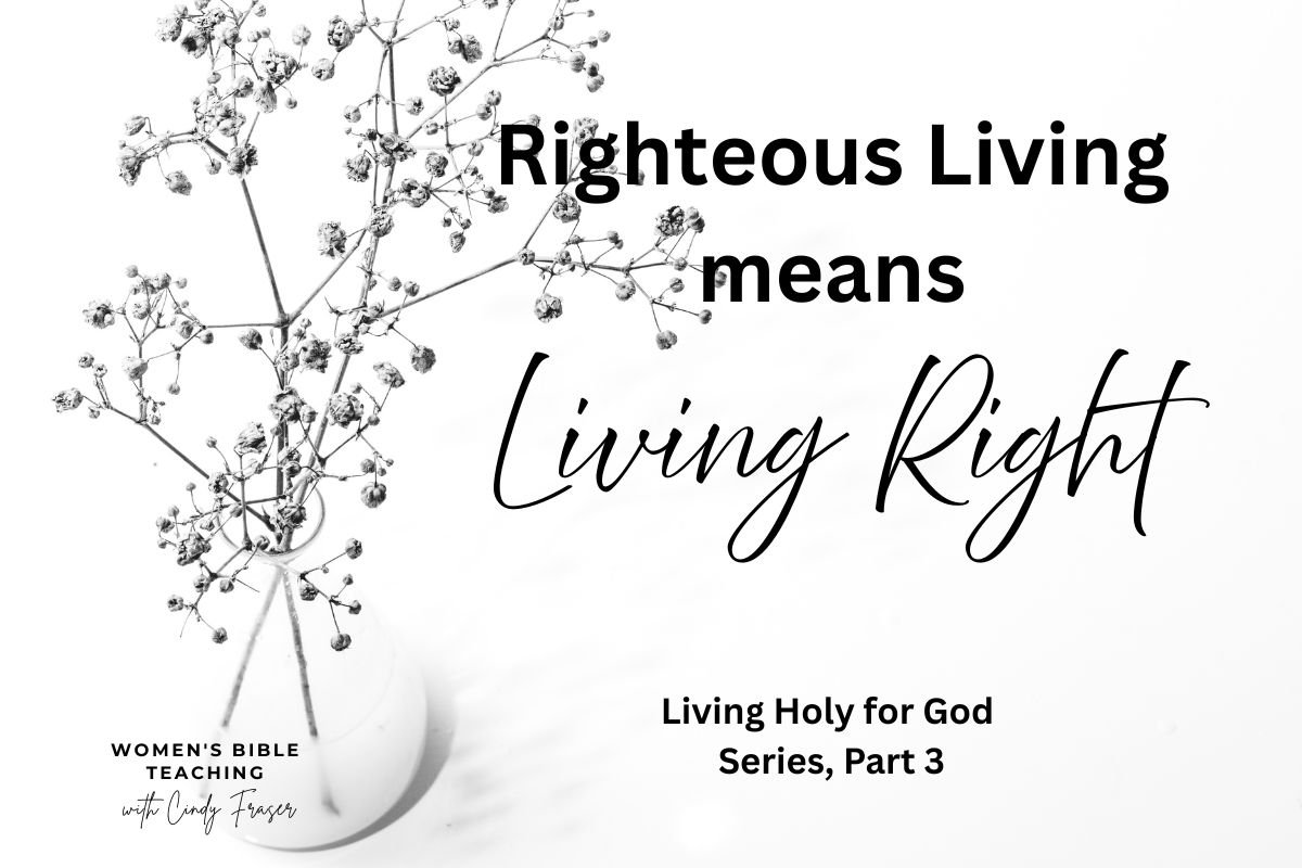 The Best Way for Right Living